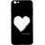 Купить Чехол-накладка TOTO Glass Fashionable Case Apple iPhone 6 Plus/6S Plus White Heart on Black, фото , изображение 2, характеристики, отзывы