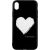 Купить Чехол-накладка TOTO Glass Fashionable Case Apple iPhone XR White Heart on Black, фото , изображение 2, характеристики, отзывы