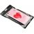 Придбати Чехол-накладка TOTO Glass Fashionable Case Apple iPhone 6 Plus/6S Plus Red Heart on Pink, image , характеристики, відгуки