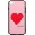 Купить Чехол-накладка TOTO Glass Fashionable Case Apple iPhone 7/8/SE 2020 Red Heart on Pink, фото , изображение 2, характеристики, отзывы