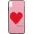 Купить Чехол-накладка TOTO Glass Fashionable Case Apple iPhone XS Max Red Heart on Pink, фото , изображение 2, характеристики, отзывы