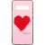 Купить Чехол-накладка TOTO Glass Fashionable Case Samsung Galaxy S10+ Red Heart on Pink, фото , изображение 2, характеристики, отзывы