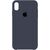 Купить Чехол-накладка TOTO Silicone Case Apple iPhone XS Max Navy Blue, фото , характеристики, отзывы