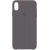 Купить Чехол-накладка TOTO Silicone Case Apple iPhone XS Max Pebble Grey, фото , изображение 2, характеристики, отзывы
