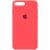 Купить Чехол-накладка TOTO Silicone Case Apple iPhone 7 Plus/8 Plus Peach Pink, фото , изображение 2, характеристики, отзывы