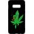 Купить Чехол-накладка TOTO Cartoon Soft Silicone TPU Case Samsung Galaxy S10e Cannabis Black, фото , характеристики, отзывы