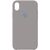 Придбати Чехол-накладка TOTO Silicone Case Apple iPhone XR Pebble Grey, image , характеристики, відгуки