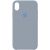 Купить Чехол-накладка TOTO Silicone Case Apple iPhone XR Pebble Grey, фото , изображение 2, характеристики, отзывы