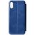 Придбати Чехол-книжка TOTO Book Rounded Leather Case Apple iPhone X/XS Navy Blue, image , характеристики, відгуки