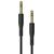 Купить Переходник Borofone BL1 Audiolink audio AUX cable 1m Black, фото , изображение 2, характеристики, отзывы