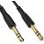 Купить Переходник Borofone BL1 Audiolink audio AUX cable 1m Black, фото , изображение 3, характеристики, отзывы