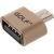 Придбати Переходник GOLF OTG-Micro adapter Gold, image , характеристики, відгуки