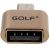 Придбати Переходник GOLF OTG-Micro adapter Gold, image , зображення 2, характеристики, відгуки