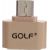 Придбати Переходник GOLF OTG-Micro adapter Gold, image , зображення 3, характеристики, відгуки
