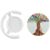 Купить Держатель для телефона TOTO Popsocket plastic BNS-C 845 Tree (White), фото , изображение 2, характеристики, отзывы