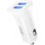 Купить Автомобильное зарядное устройство XO TZ10 2.4A/2 USB + Type-C White, фото , характеристики, отзывы