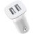 Придбати Автомобильное зарядное устройство XO TZ10/CC31 2.4A/2 USB White, image , зображення 2, характеристики, відгуки