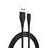 Купить Сетевое зарядное устройство ColorWay 1USB AUTO ID 2A (10W) + cable Type C USB Black, фото , изображение 2, характеристики, отзывы
