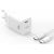 Придбати Сетевое зарядное устройство XO CE10 1USB-C PD 65W Charger + type-c cable White, image , зображення 2, характеристики, відгуки