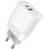 Придбати Сетевое зарядное устройство XO L64 PD Power Adapter 20W/1 USB 1 USB-C + Type-C fast cable White, image , характеристики, відгуки