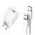 Придбати Сетевое зарядное устройство XO L64 PD Power Adapter 20W/1 USB 1 USB-C + Type-C fast cable White, image , зображення 3, характеристики, відгуки