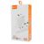 Купить Сетевое зарядное устройство Biva HC-04Q+C 18W USB+Type-C Charger White, фото , изображение 2, характеристики, отзывы