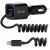 Купить Автомобильное зарядное устройство BUDI Car charger Blue Led Lightning 1.2 m + 1USB 2.4A Black, фото , изображение 2, характеристики, отзывы