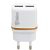 Купить Сетевое зарядное устройство INKAX CD-11 Travel charger + Lightning cable 2USB 2.4A White, фото , изображение 2, характеристики, отзывы