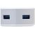 Купить Сетевое зарядное устройство INKAX CD-18 Travel charger + Lightning cable 2USB 2.1A White, фото , изображение 4, характеристики, отзывы
