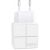 Купить Сетевое зарядное устройство AWEI C-500 Travel charger 2USB 2.4A White, фото , изображение 3, характеристики, отзывы