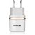 Купить Сетевое зарядное устройство AWEI C-930 Travel charger 2USB 2.1A White/Silver, фото , изображение 2, характеристики, отзывы