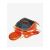 Купить Кожаная сумка Italian Bags Клатч Italian Bags 11718_orange Кожаный Оранжевый, фото , изображение 3, характеристики, отзывы