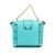 Купить Кожаная сумка Italian Bags Клатч Italian Bags 1666_tiffany Кожаный Зеленый, фото , изображение 2, характеристики, отзывы
