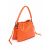 Придбати Шкіряна сумка Italian Bags Сумка на кожен день Italian Bags 2240_papaya Шкіряна Помаранчевий, image , зображення 4, характеристики, відгуки