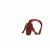 Придбати Шкіряна сумка Italian Bags Клатч Italian Bags 534166_red Шкіряний Червоний, image , зображення 4, характеристики, відгуки
