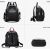 Придбати Женский кожаный черный рюкзак Olivia Leather F-FL-NWBP27-1138A, image , зображення 3, характеристики, відгуки