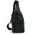 Купить Мужской кожаный черный слинг Tiding Bag A25F-250117A, фото , изображение 4, характеристики, отзывы