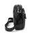Купить Кожаный компактный мужской мессенджер черный Tiding Bag M56-0080A, фото , изображение 4, характеристики, отзывы