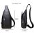 Придбати Классическая сумка-слинг Tiding Bag FL-A25F-5038A, image , зображення 3, характеристики, відгуки