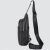Купить Кожаный черный слинг на два отдела Tiding Bag FL-A25F-8803A, фото , изображение 4, характеристики, отзывы