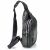 Купить Мужской слинг Tiding Bag FL-N2-4004A из гладкой кожи черного цвета., фото , изображение 3, характеристики, отзывы