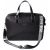 Купить Женская деловая сумка-портфель из эко кожи Jurom Zoe Bags черная, фото , характеристики, отзывы