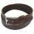 Купить Мужской кожаный ремень под джинсы Skipper 1156-45 коричневый ДхШ: 135х4,5 см., фото , изображение 2, характеристики, отзывы
