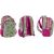 Купить Красочный женский рюкзак 25L Paso Barbie Tropical Leaves BAL-2808, фото , изображение 4, характеристики, отзывы