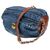 Купить Циліндрична жіноча джинсова сумка Fashion jeans bag синя, фото , характеристики, отзывы