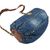 Купить Циліндрична жіноча джинсова сумка Fashion jeans bag синя, фото , изображение 5, характеристики, отзывы