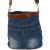 Придбати Джинсова сумка жіноча Fashion jeans bag синя, image , зображення 5, характеристики, відгуки