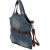 Придбати Жіноча джинсова сумка Fashion jeans bag синя, image , зображення 3, характеристики, відгуки