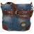 Купить Молодіжна джинсова сумка на ремені Fashion jeans bag блакитна, фото , характеристики, отзывы