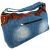 Придбати Жіноча джинсова сумка Fashion jeans bag синя, image , зображення 5, характеристики, відгуки